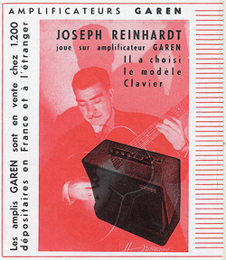 Publicité Garen, avril 1963